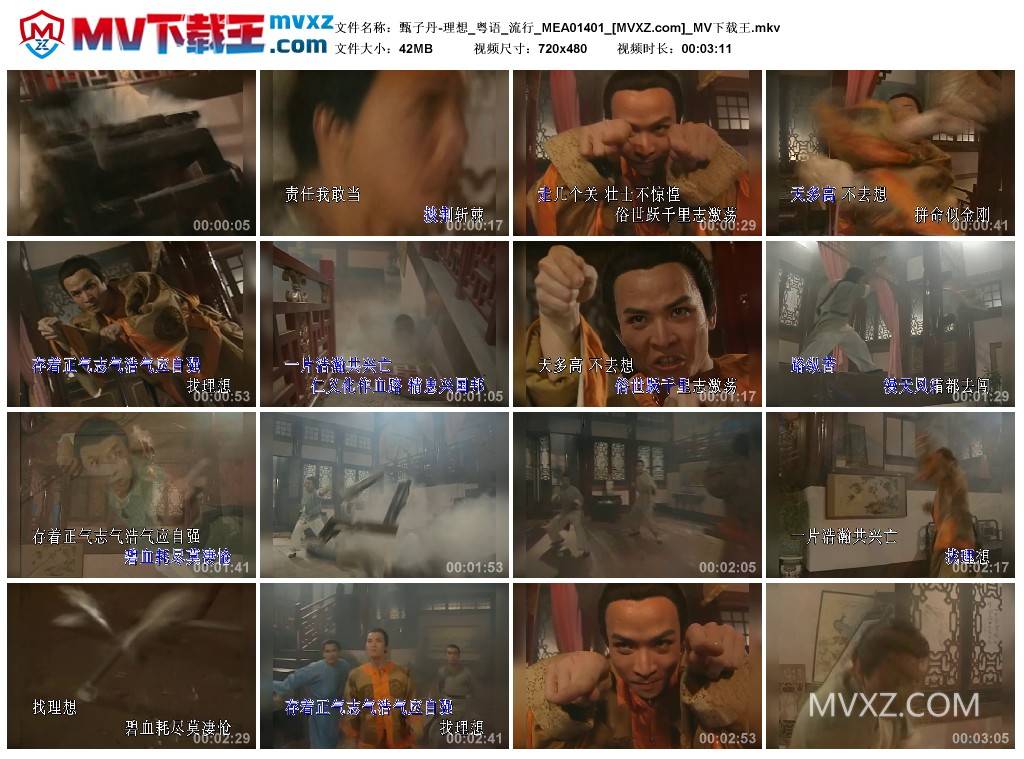 甄子丹-理想_粤语_流行_MEA01401